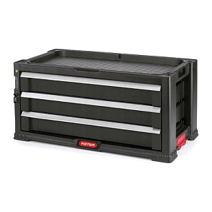 Ящик для инструментов Keter 3 Drawer Tool Chest System, садовая мебель