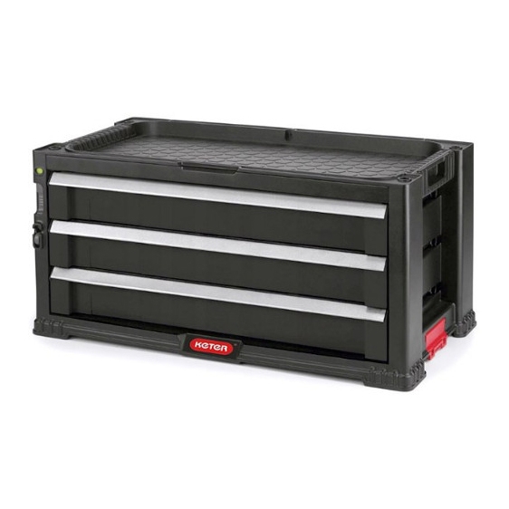 Ящик для инструментов Keter 3 Drawer Tool Chest System 