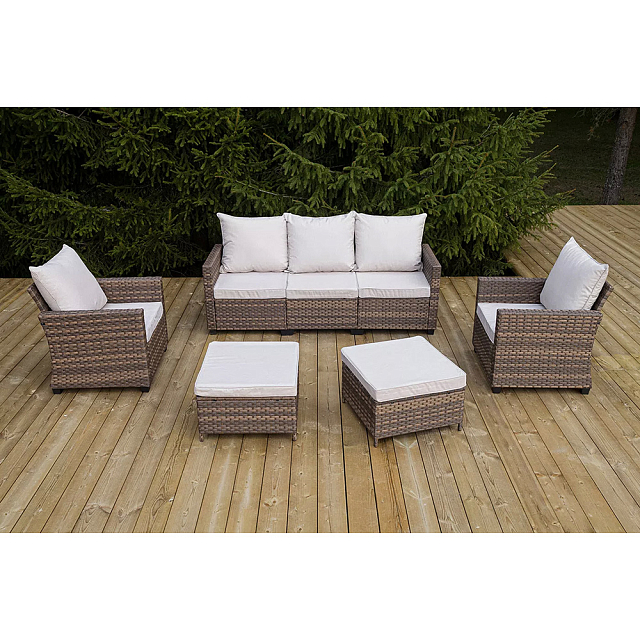 Лаунж-зона 4SIS Бостон, цвет коричневый 