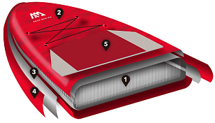 SUP-доска надувная с веслом Aqua Marina Monster 12'0" S22 для серфинга SUP-доска надувная с веслом Aqua Marina Monster 12'0" S22