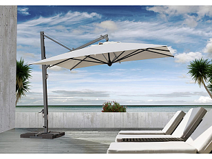 Зонт Scolaro профессиональный Galileo Maxi Dark, садовая мебель