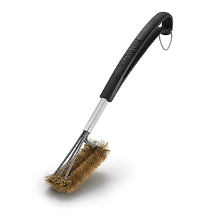 Щетка трехрядная Napoleon для чистки решеток гриля с латунным ворсом для сада