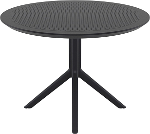 Стол Siesta Contract Sky Ø105 Цвет: черный, садовая мебель