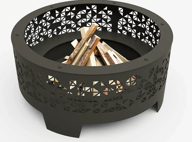 Уличный очаг Grey Stone Flamm Trigon 