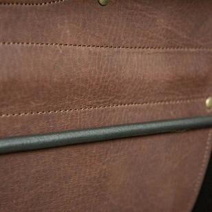 Дровница Concretika кожаная с подставкой для сада и загородного дома Дровница Concretika кожаная с подставкой, уличное оборудование