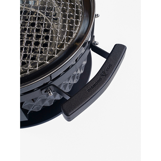 Настольный керамический гриль Diamond Egg Tabletop Grill Цвет: серый