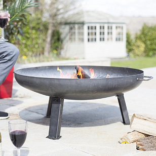 Чаша для костра La Hacienda Pittsburgh Large Ø100 см для сада и загородного дома Чаша для костра La Hacienda Pittsburgh Large Ø100 см, уличное оборудование