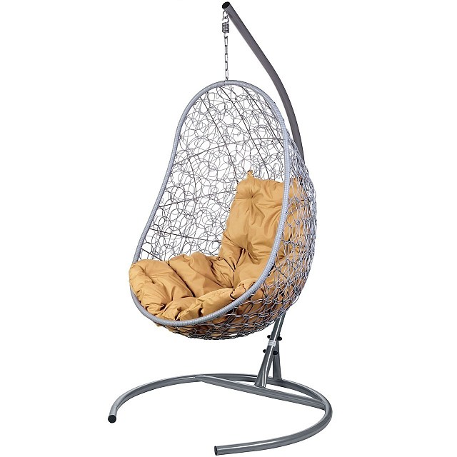 Подвесное кресло Bozollo Uovo Grigio 