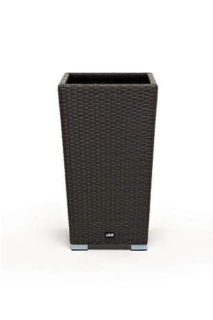 Кашпо 4SIS Капучино, цвет графит, уличное оборудование