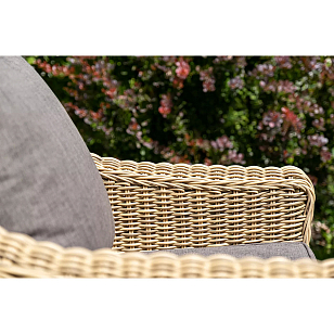 Лаунж зона 4SIS Кон Панна, цвет соломенный, садовая мебель