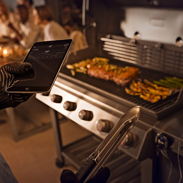 газовый гриль weber genesis ii e-610 gbs