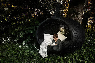 Подвесное кресло Unknown Nordic Bios Hide, садовая мебель