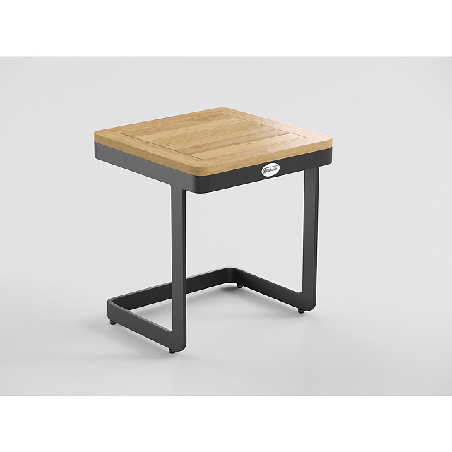 Шезлонг Gardenini Premium Hacienda Карбон / Темно-серый 