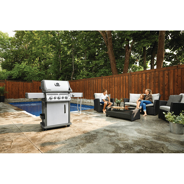 гриль газовый napoleon rogue 425 se (с ик горелкой 3/3)