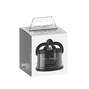 Точилка для ножей AnySharp Pro Цвет: вольфрам в комплекте со сменными лезвиями для сада