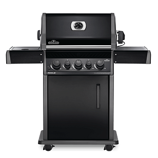 гриль газовый napoleon rogue 425 rsb (с конфоркой и вертелом)