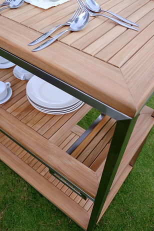 Столик сервировочный Brafritid Turin Trolley, садовая мебель