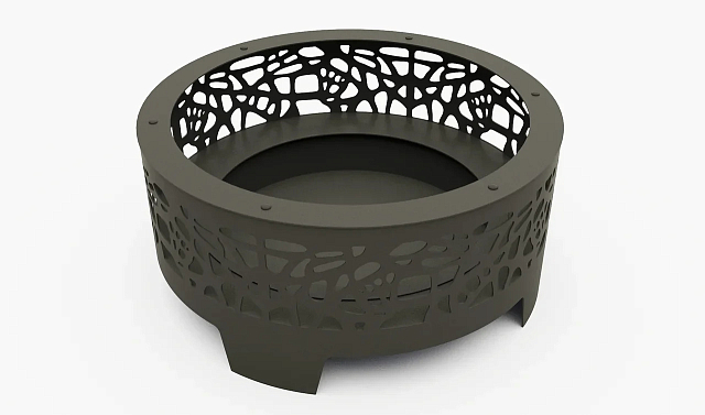 Уличный очаг Grey Stone Flamm Bubbles 