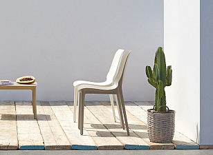 Стул Scab Design Ginevra Цвет: лен, садовая мебель