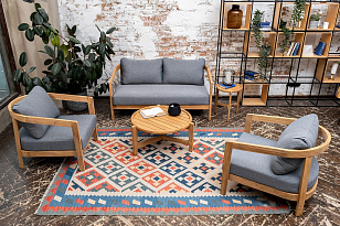 Кофейный стол из тика Joygarden Aspen, садовая мебель