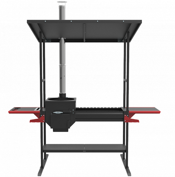 Печь-мангал Grillver Iscander 400 Inkline