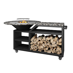 Гриль-очаг Elbrus Home Памир Pro Ø110 (Термостойкая эмаль) для сада