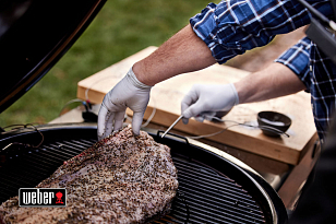 Угольный гриль Weber Summit KAMADO S-6 для приготовления пищи угольный гриль weber summit kamado s-6