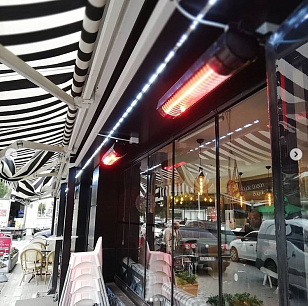 Уличный электрический обогреватель WWT Elcon RCH-2500/6, уличное оборудование