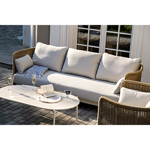 Лаунж-зона 4SIS Аликанте, цвет соломенный, садовая мебель