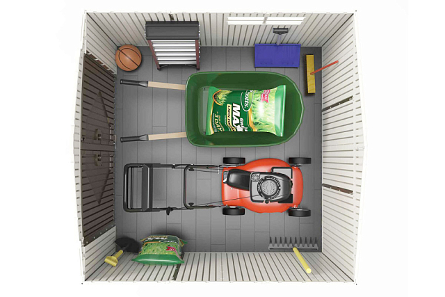 Пластиковый сарай Lifetime BlowMolded 7 Х 7 