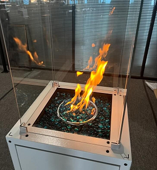 Уличный газовый обогреватель WWT 13K White