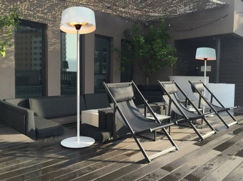 Уличный электрический обогреватель Hügett Floor 1821 White 