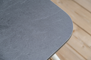 Лаунж-зона 4SIS Альбано 5-местная, 5-местная плетеная из роупа (веревки), каркас алюминиевый светло-серый, роуп серый меланж для дачи Лаунж-зона 4SIS Альбано 5-местная, 5-местная плетеная из роупа (веревки), каркас алюминиевый светло-серый, роуп серый меланж, садовая мебель