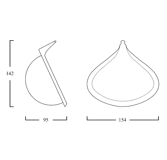 Подвесное кресло Unknown Nordic Bios Lucid 