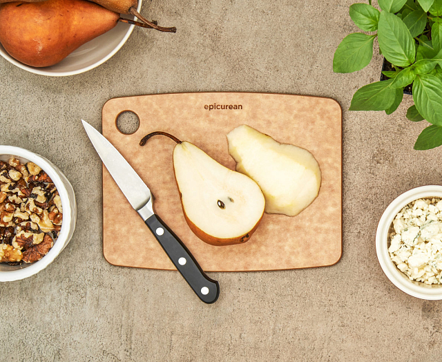 Разделочная доска Epicurean Kitchen 20х16 см Цвет: натуральный в ...