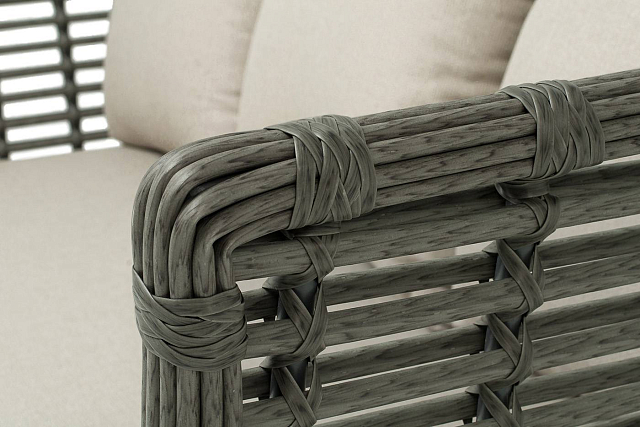 Диван 4SIS Валенсия 3-местный Цвет: серый 