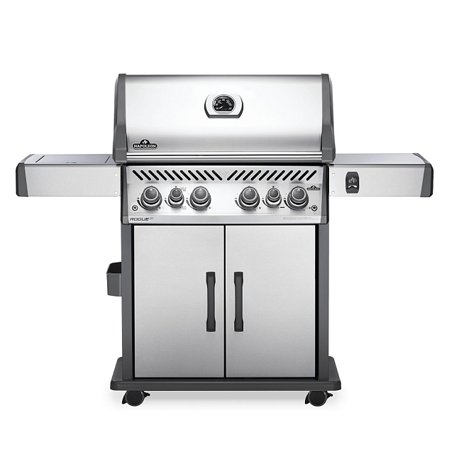 гриль газовый napoleon rogue 525 se (стальной, с ик горелкой 3/3)
