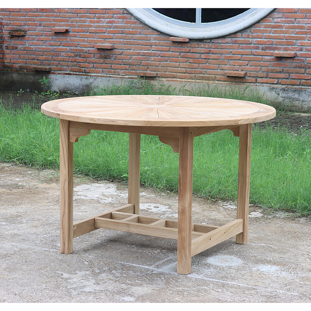 Стол из тика обеденный Lite Cadeo 120 