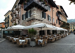 Зонт профессиональный телескопический Leonardo Telescopic 400 х 400, садовая мебель