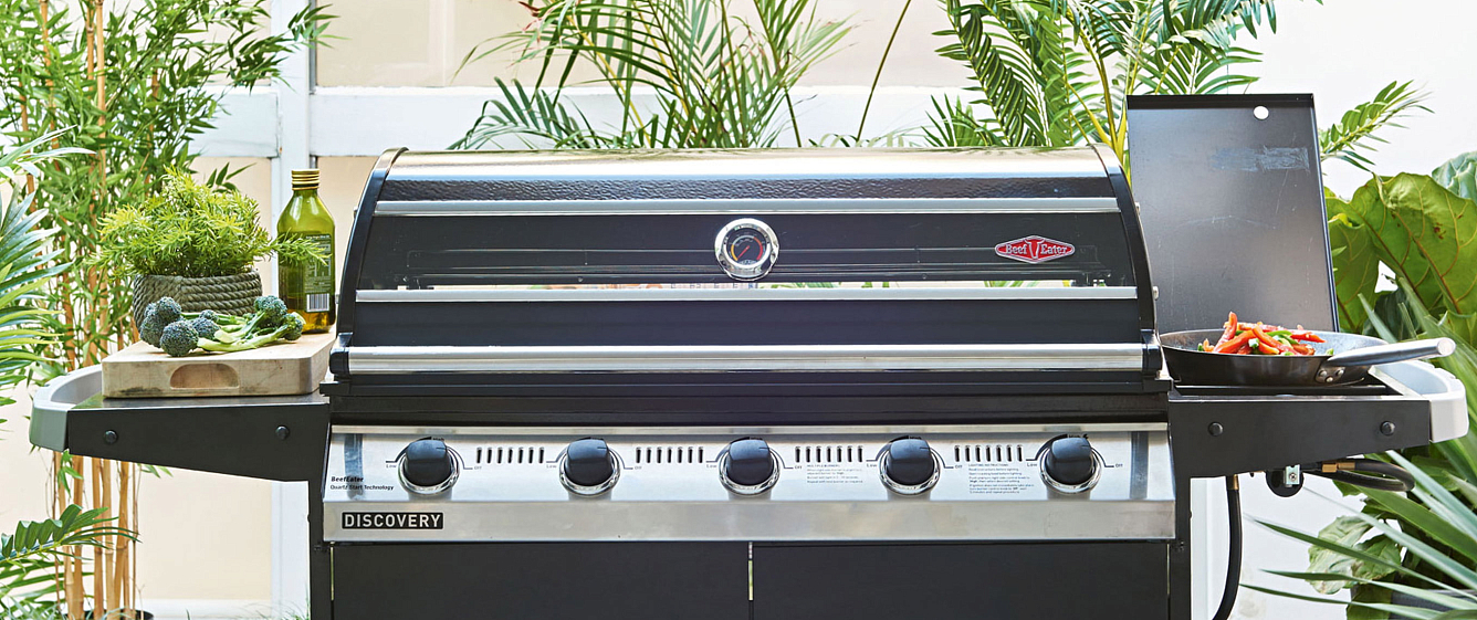 гриль газовый beefeater 1000r series (4 горелки)