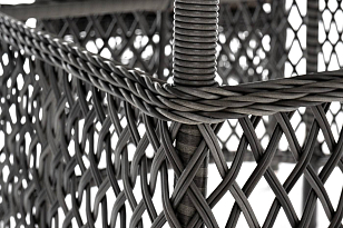 Обеденная группа 4SIS Дольче, цвет графит, садовая мебель