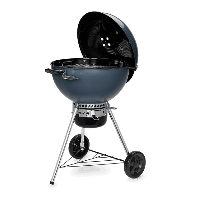 гриль угольный weber master-touch gbs c-5750, синий графит