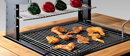 Осовная и решетка из нержавеющей стали