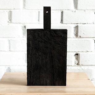 Доска разделочная Fuga "Снег" прямая средняя Цвет: тёмный, товары для загородного дома