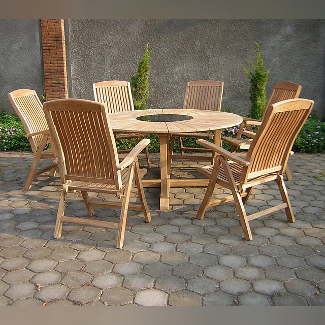 Обеденный комплект Brafritid Circus-Lerum 6R Цвет: натуральный 