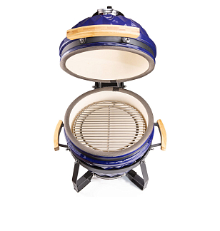 гриль керамический diamond egg s цвет: синий для приготовления пищи гриль керамический diamond egg s цвет: синий для дачи