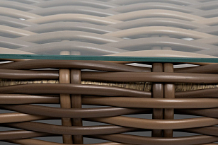 Журнальный столик 4SIS Палермо Цвет: соломенный для дачи Журнальный столик 4SIS Палермо Цвет: соломенный, садовая мебель