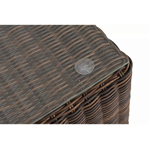 Журнальный столик 4SIS Капри, цвет коричневый для дачи Журнальный столик 4SIS Капри, цвет коричневый, садовая мебель