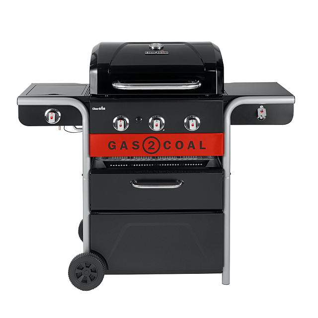 Угольный + Газовый гриль Char-Broil Gas2Coal Hybrid 3B