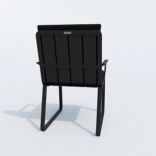 Обеденная группа Ideal Patio Diva Alba 110 Цвет: карбон, чёрный, садовая мебель